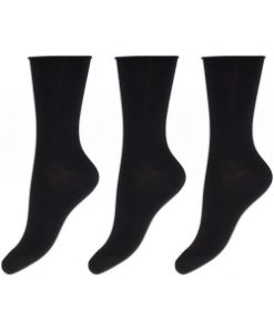 DECOY ANKLE SOCK BAMBOO 3-PACK Sort 37-41