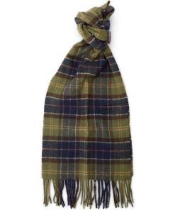 Barbour - TARTAN LAMBSWOOL SCARF 2303 Tørklæder
