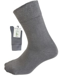 KildeÂ® Comfort & Diabetes, bambus ankelstrømper i mørkegrå. Unisex