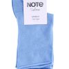 Oroblu - Strømper - Note Woman Bamboo Roll Top - Light Blue
